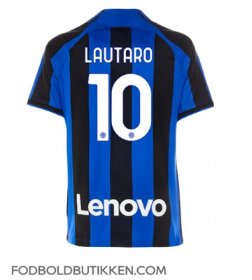 Inter Milan Lautaro Martinez #10 Hjemmebanetrøje 2022-23 Kortærmet